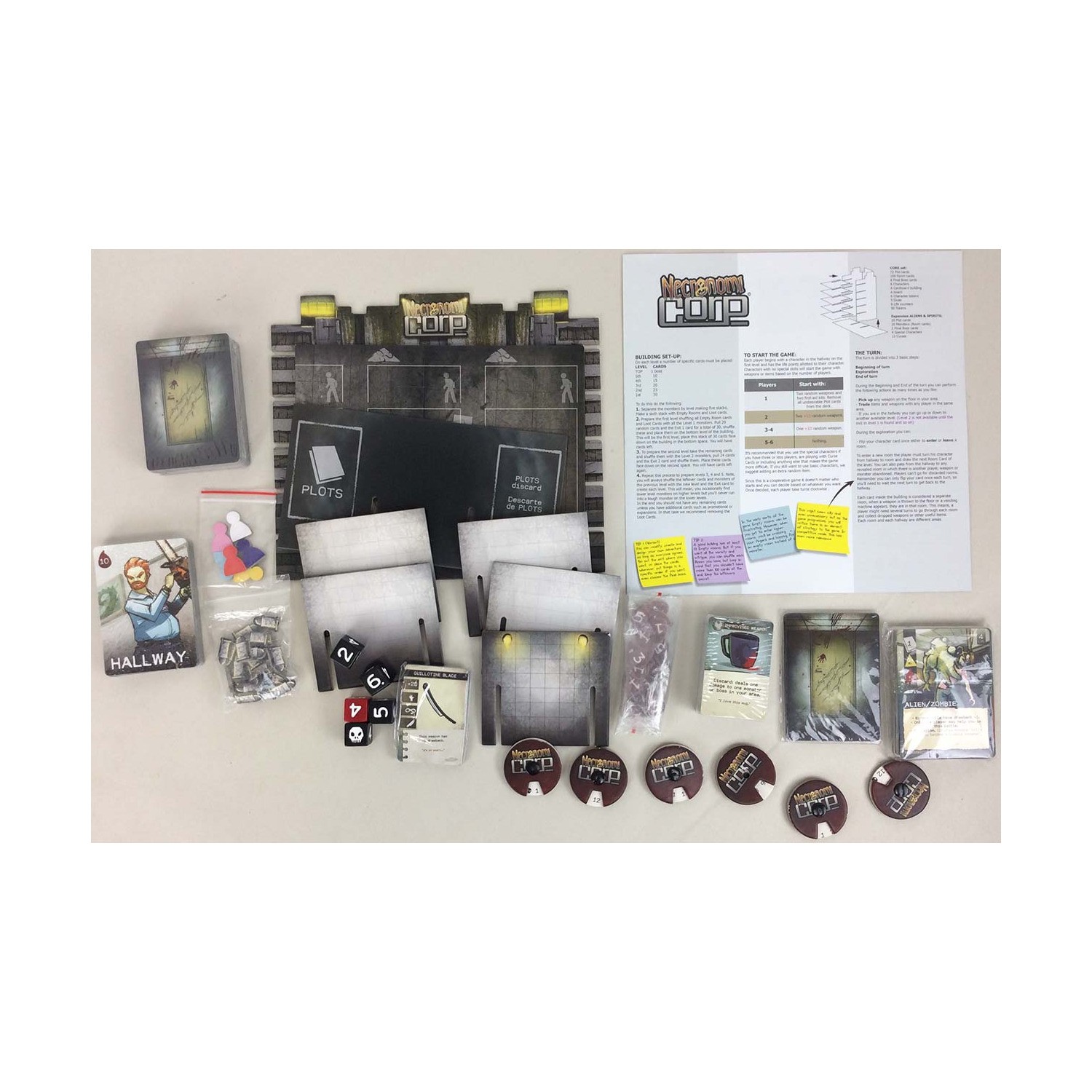 Draco Studios Board Game NecronomiCORP Box SW (New)