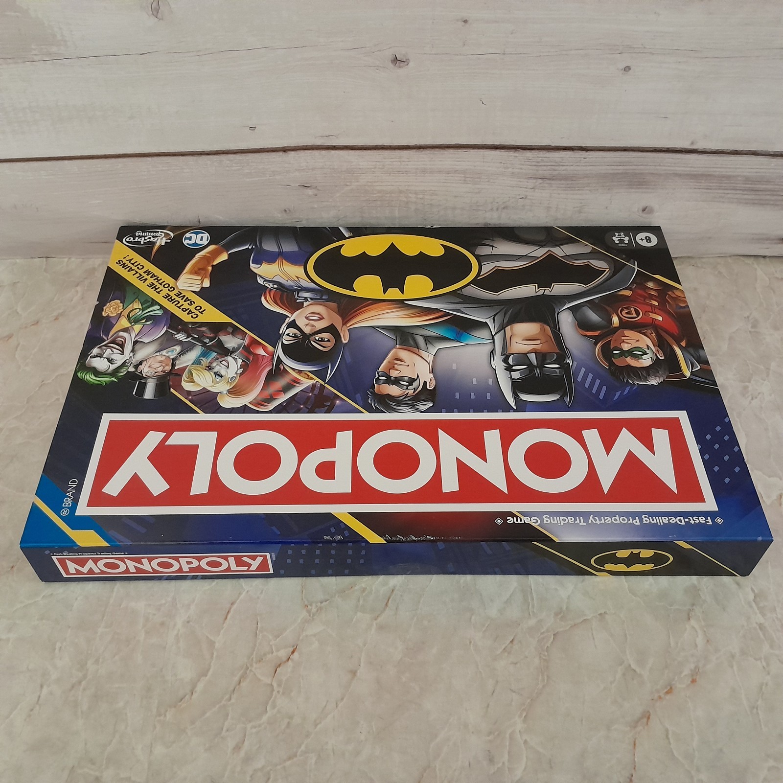 Batman Monopoly DC Comics Sealed Box Damage
