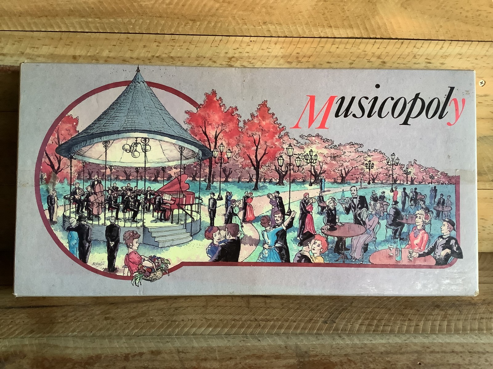 MUSICOPOLY – MUSIC OPOLY – VINTAGE BOARD GAME NEW ZEALAND NZ