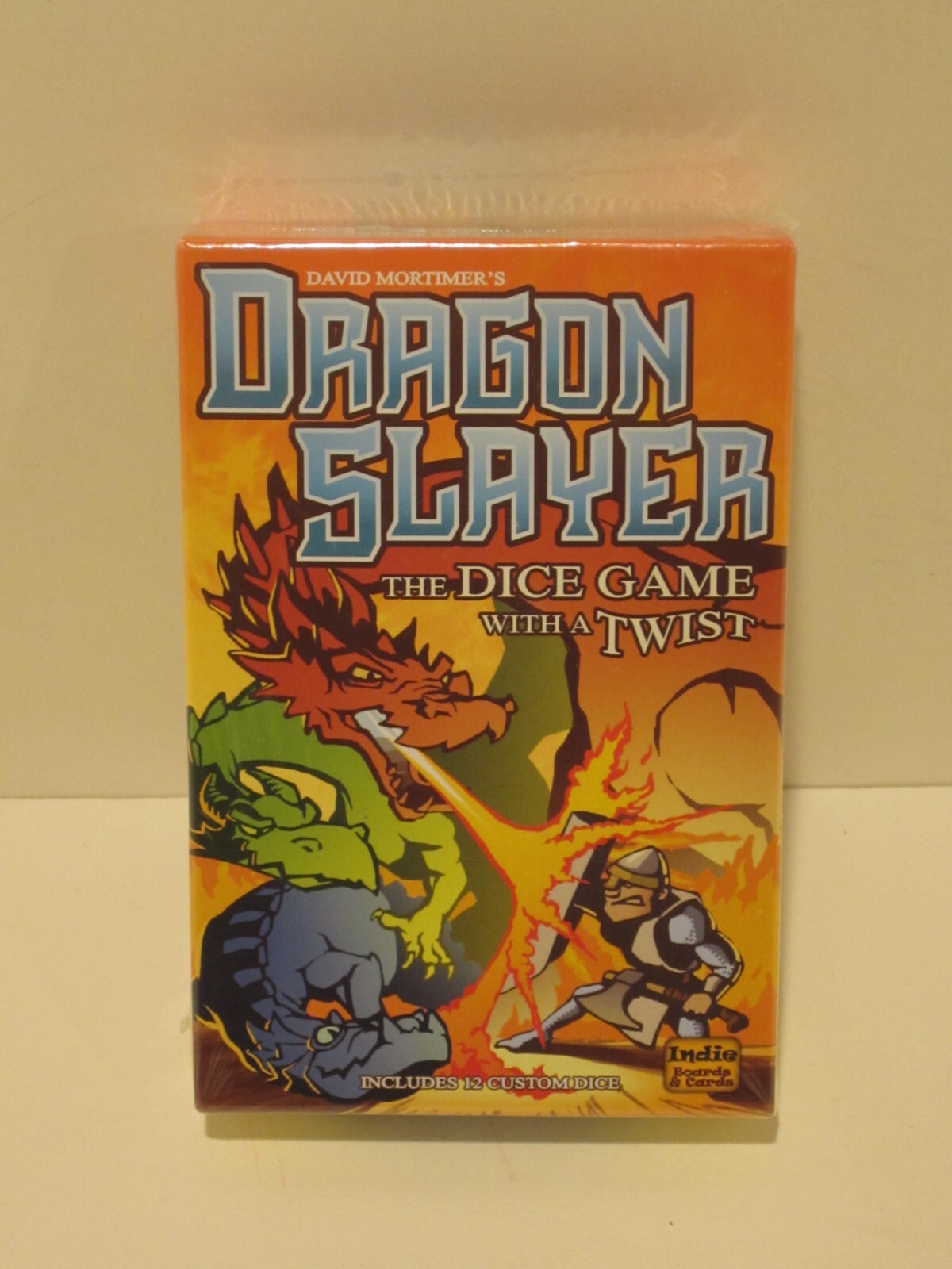 Dragon Slayer by David Mortimer – Indie Boards & Cards 2014 – Factory Sealed