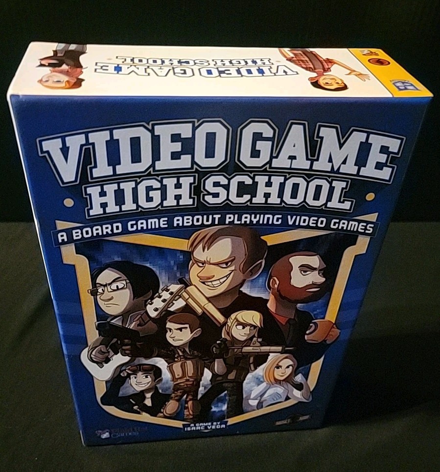 Plaid Hat Boardgame Video Game High School Box VG 2014 Complete ( Read/ See Pics