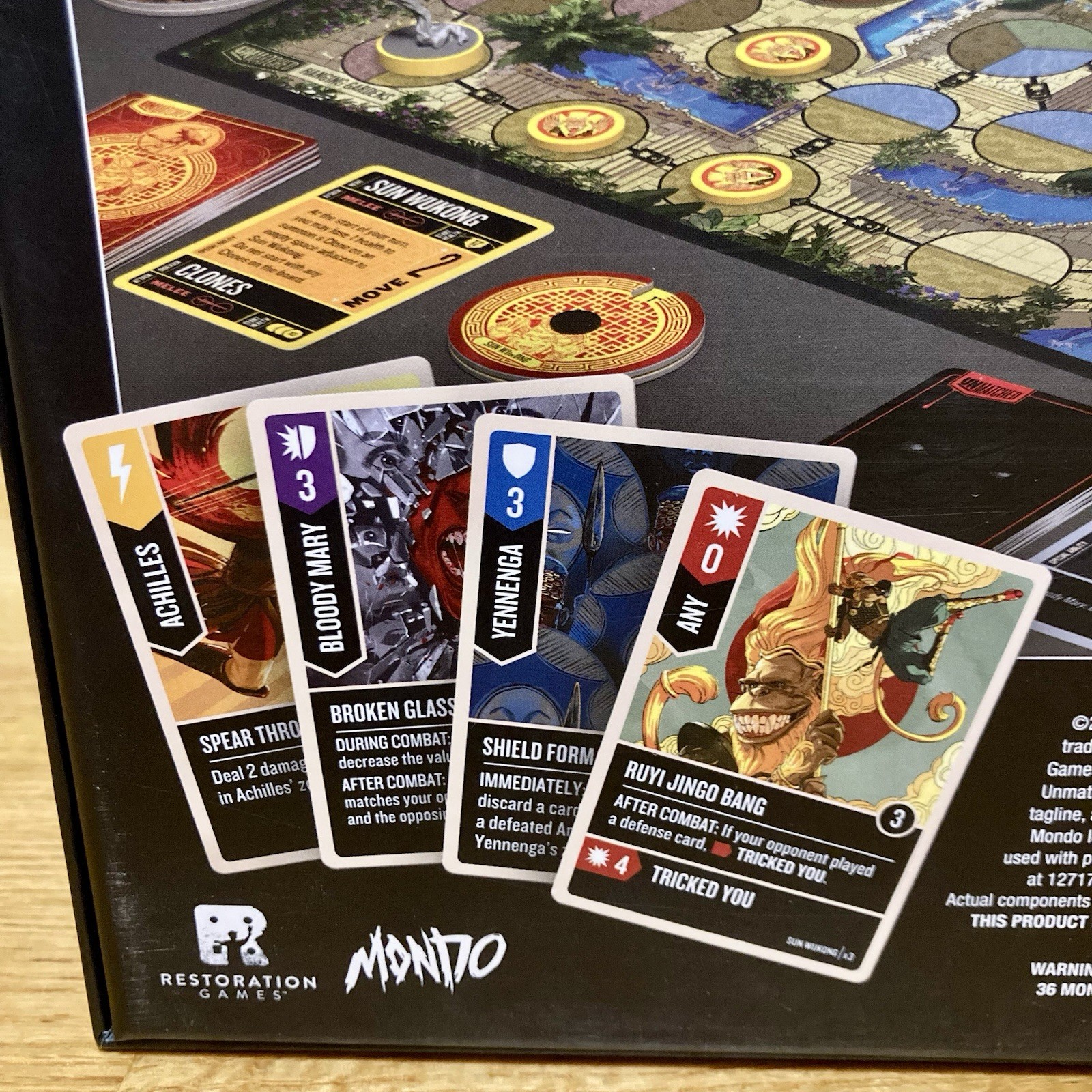 Unmatched, Battle Of Legends Volume Two, Board Game Complete – Restoration Mondo