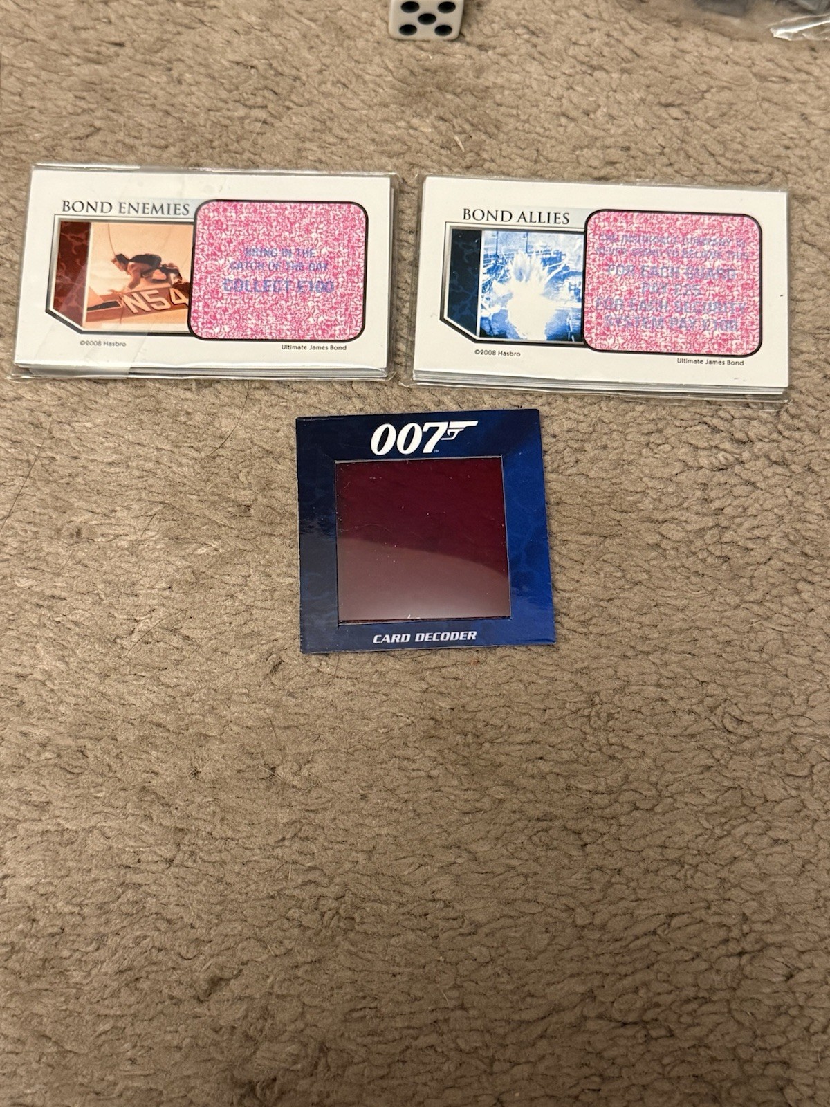 Monopoly game Ultimate James Bond 007 Collector’s Edition w/ 6 Tokens, Decoder