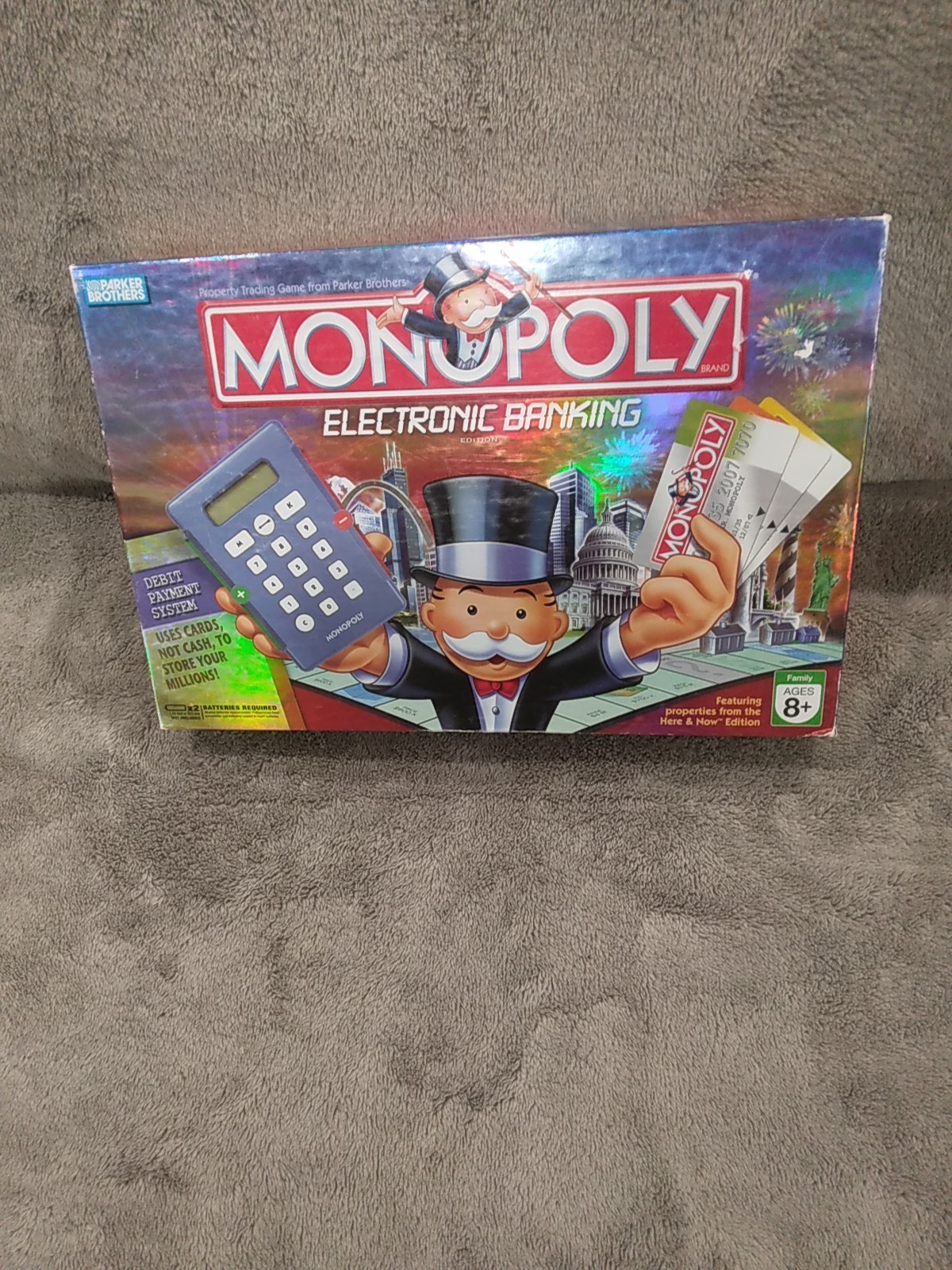 Monopoly Electronic Banking Edition 2007 Parker Brothers Board Game READ!
