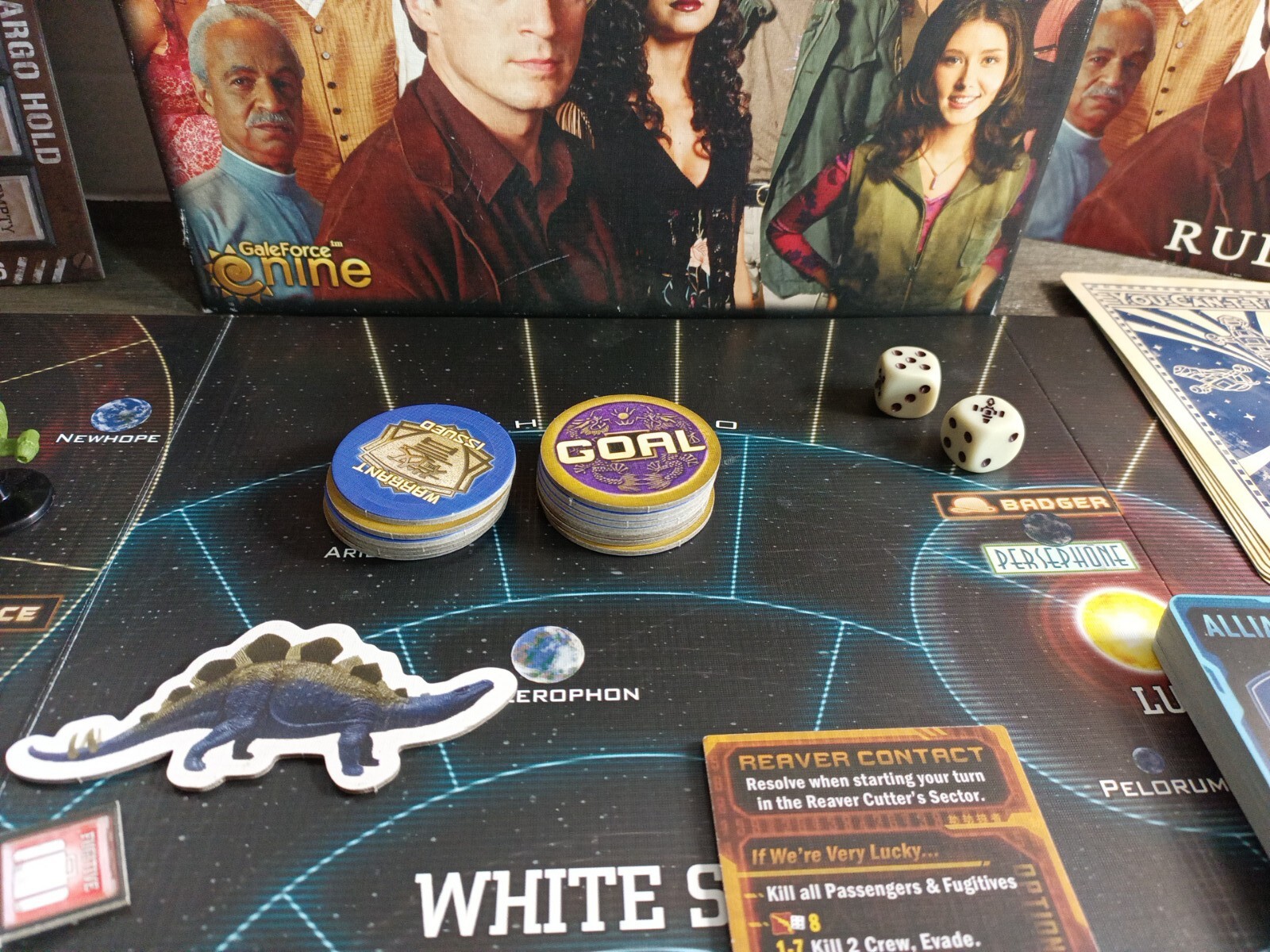 Firefly The Game Board Game Joss Whedon 2013 Gale Force Nine Complete