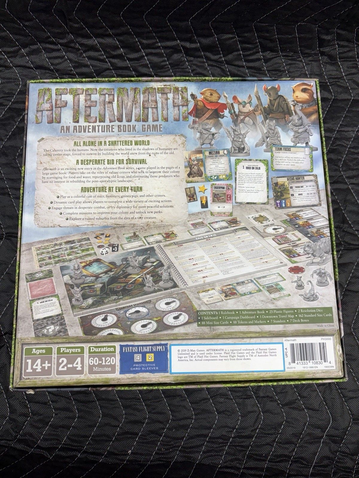Plaid Hat Games Aftermath Post-Apocalyptic Board Game Miniatures 2P 2019 PH3000
