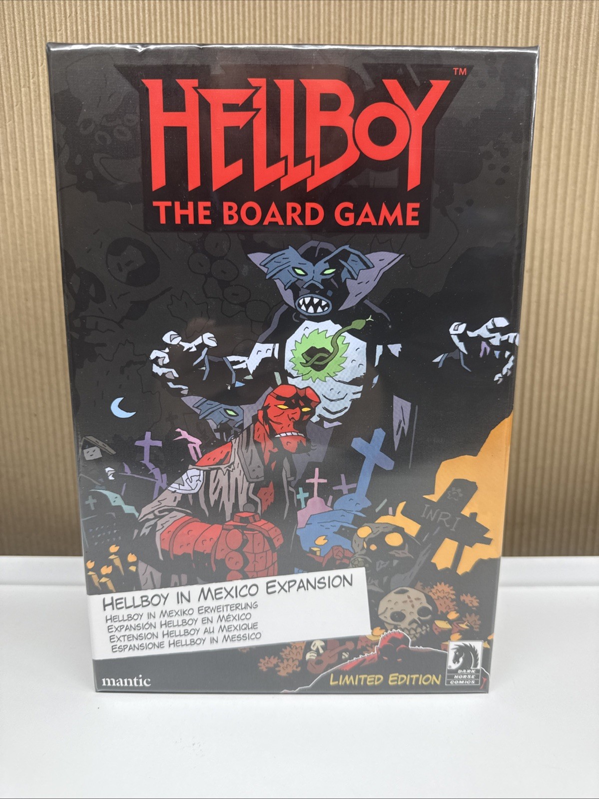 Limited Edition – Hellboy The Board Game – Hellboy In Mexico Expansion Tabletop