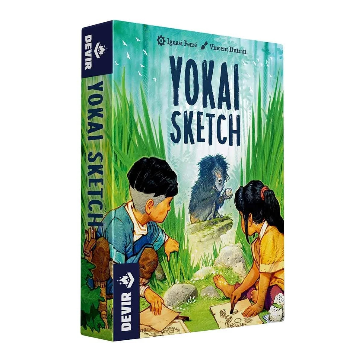 Yokai Sketch Card Game 2 Player by Devir NEW in Shrink