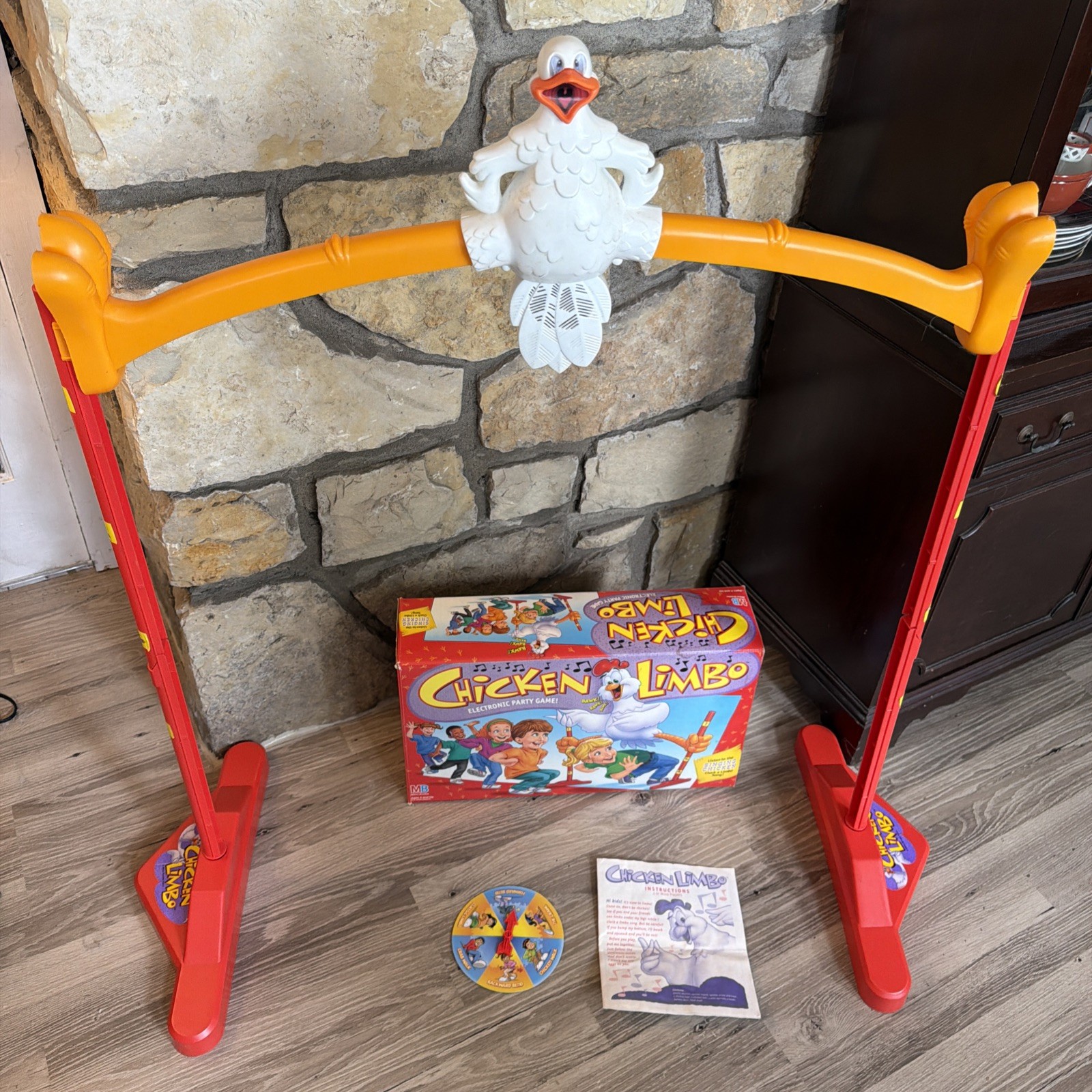 1994 Chicken Limbo Electronic Party Game Milton Bradley Complete WORKS SEE VIDEO
