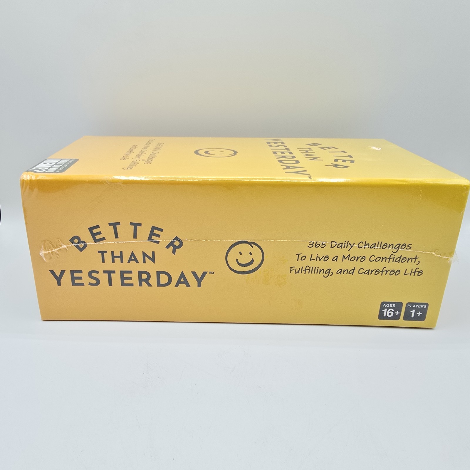 Better Than Yesterday Card Game Of 365 Daily Challenges 1+Players Ages 16+