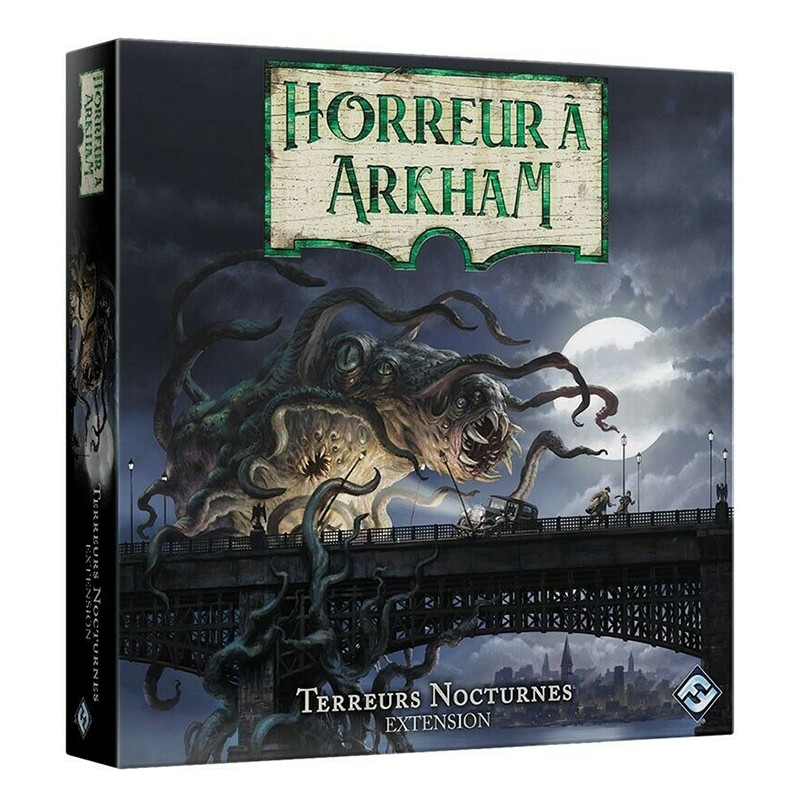 Fantasy Flight Games Horreur À Arkham Expansion Terreurs Nocturnes (French) 3E