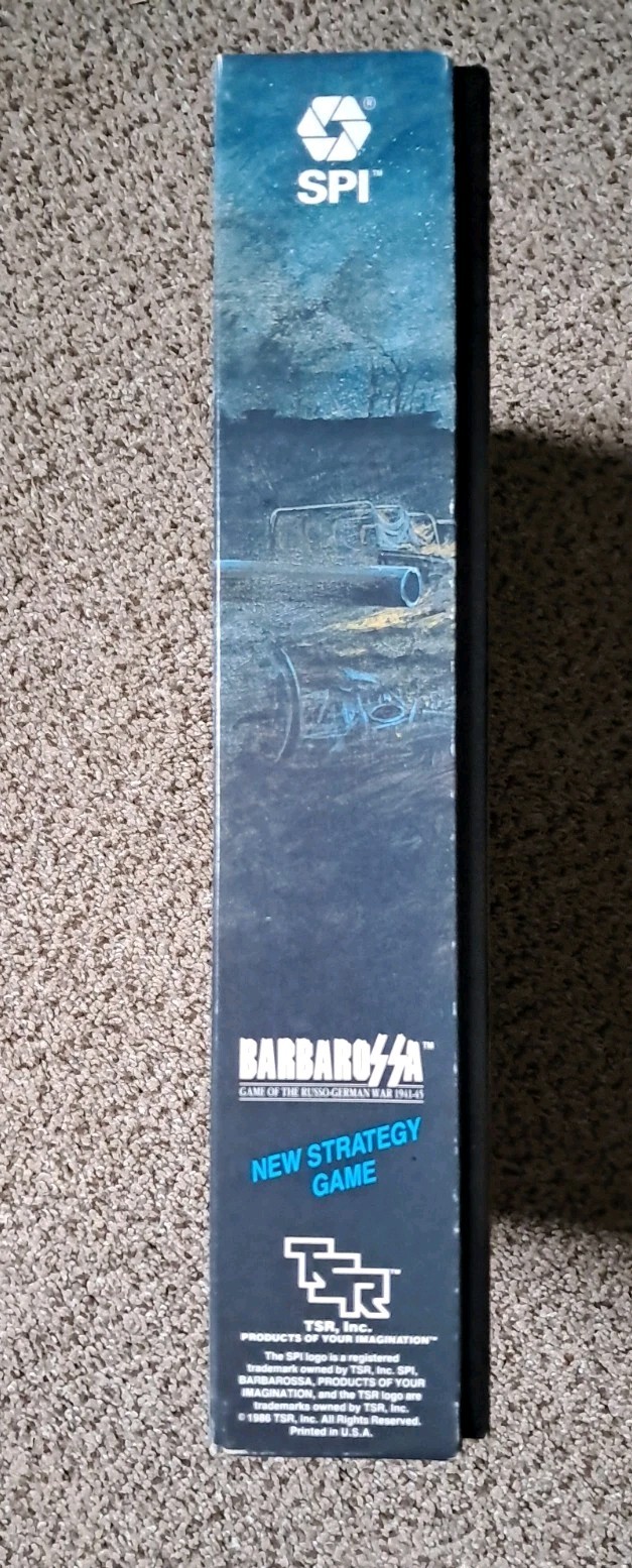 1986 Unpunched SPI Barbarossa Strategy Game of The Russo-German War 1941-45 TSR
