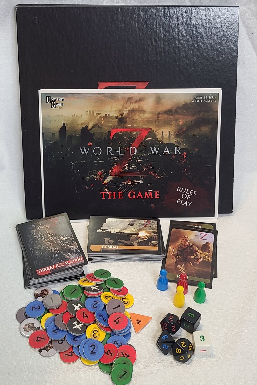 World War Z The Board Game Zombies University Games Tactical Movie Game
