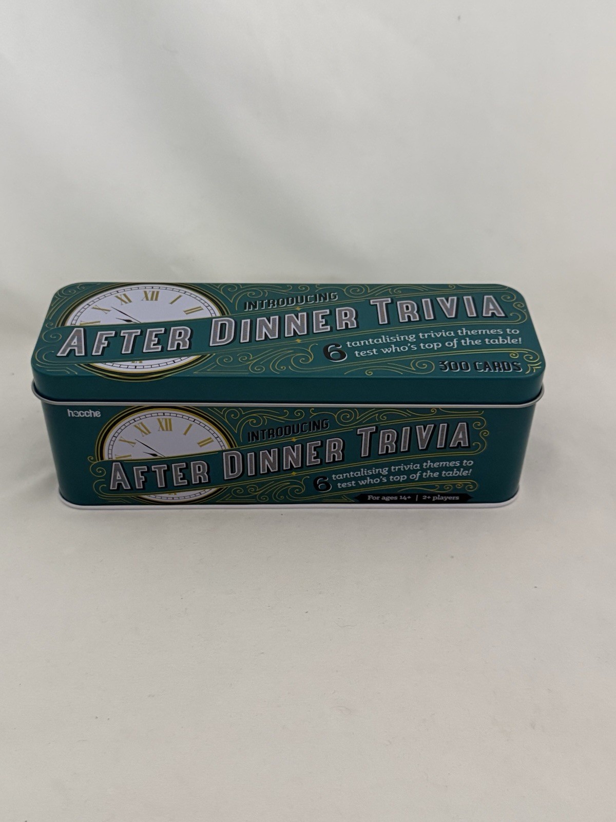 After Dinner Trivia Game by Hacche Ages 14 and Up For 2 or more Players