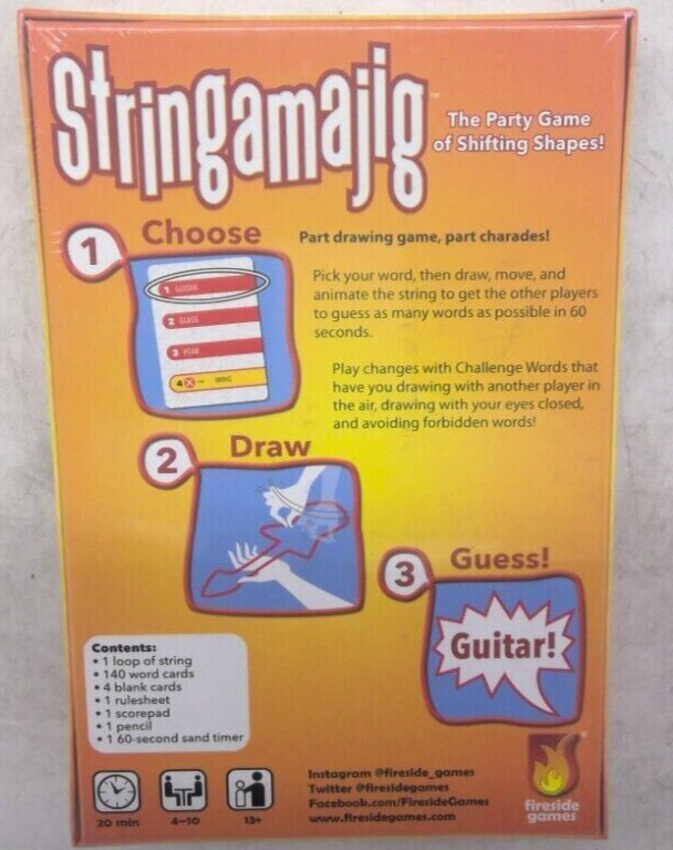 STRINGAMAJIG CHALLEGE PARTY BOARD GAME (2020) Brand New & Sealed
