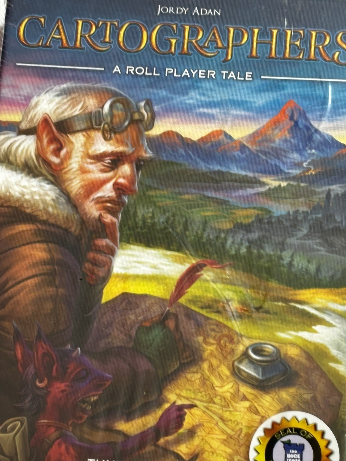 2019 Cartographers Game by Jordy Adan – A Roll Player Tale – B2