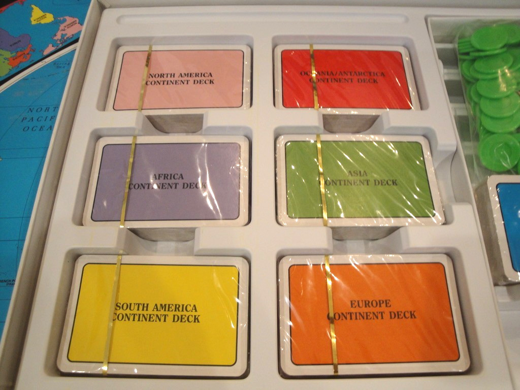 On Assignment with National Geographic Board Game 1990 – SEALED Pieces/Parts