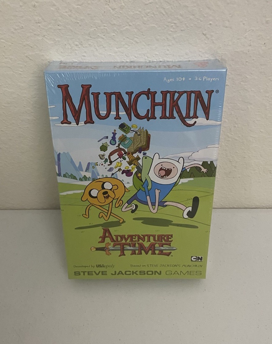 SEALED Munchkin Adventure Time Edition Rare OOP Card Game New Unopened