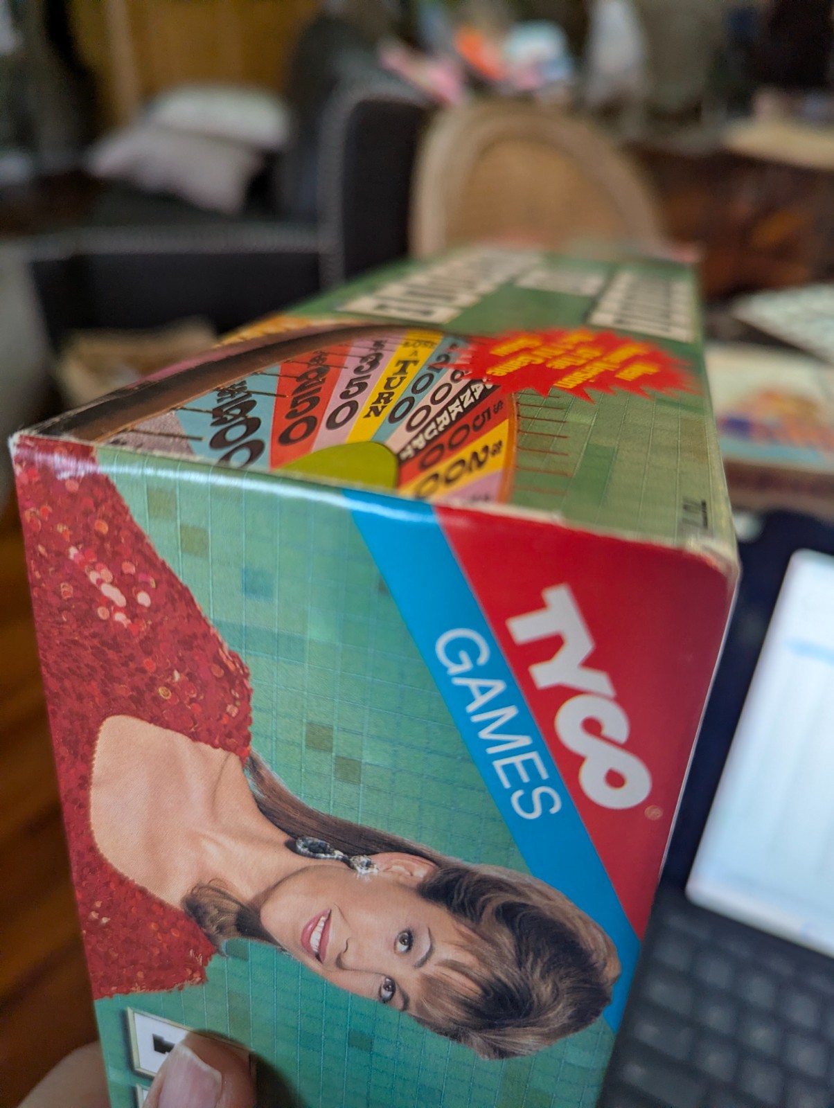 WHEEL OF FORTUNE Board Game Tyco Games 100% COMPLETE 1992