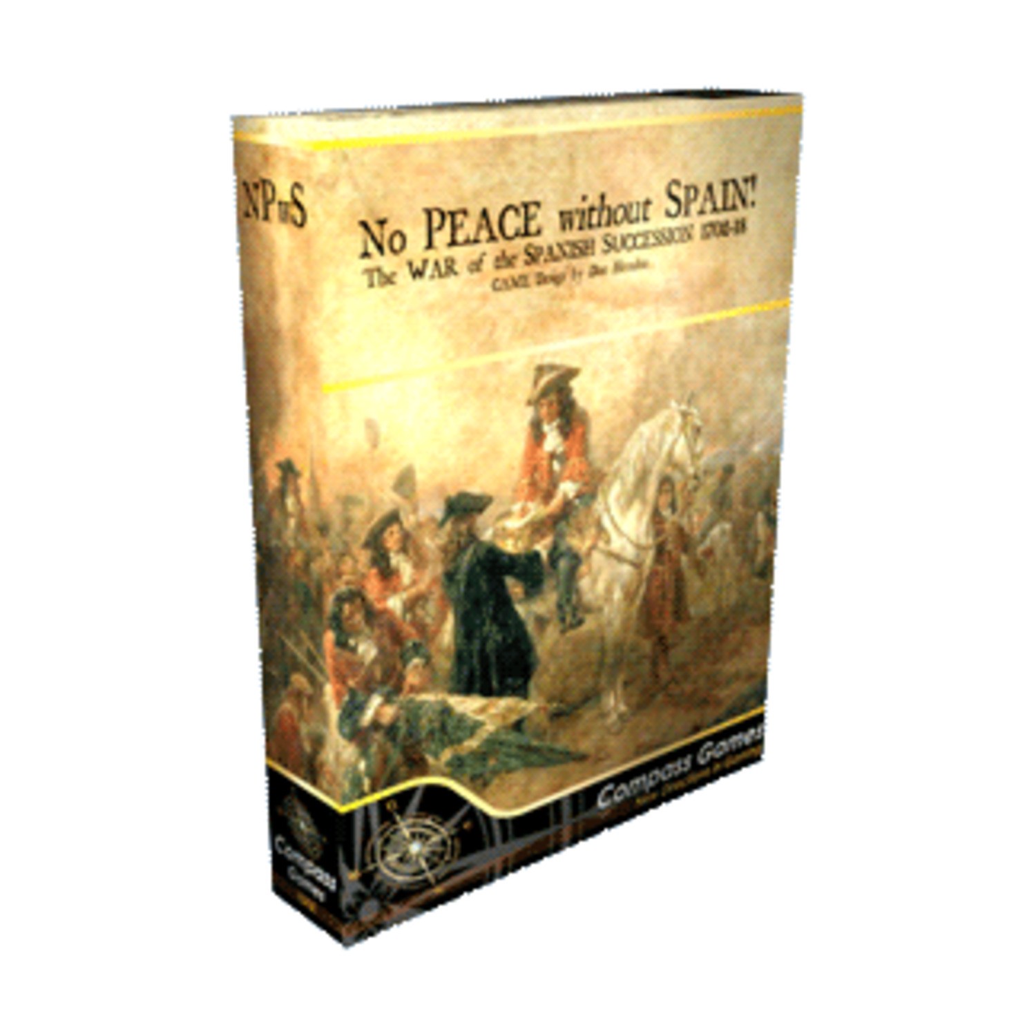 Compass Wargame No Peace Without Spain (1st Ed) Box VG+/NM