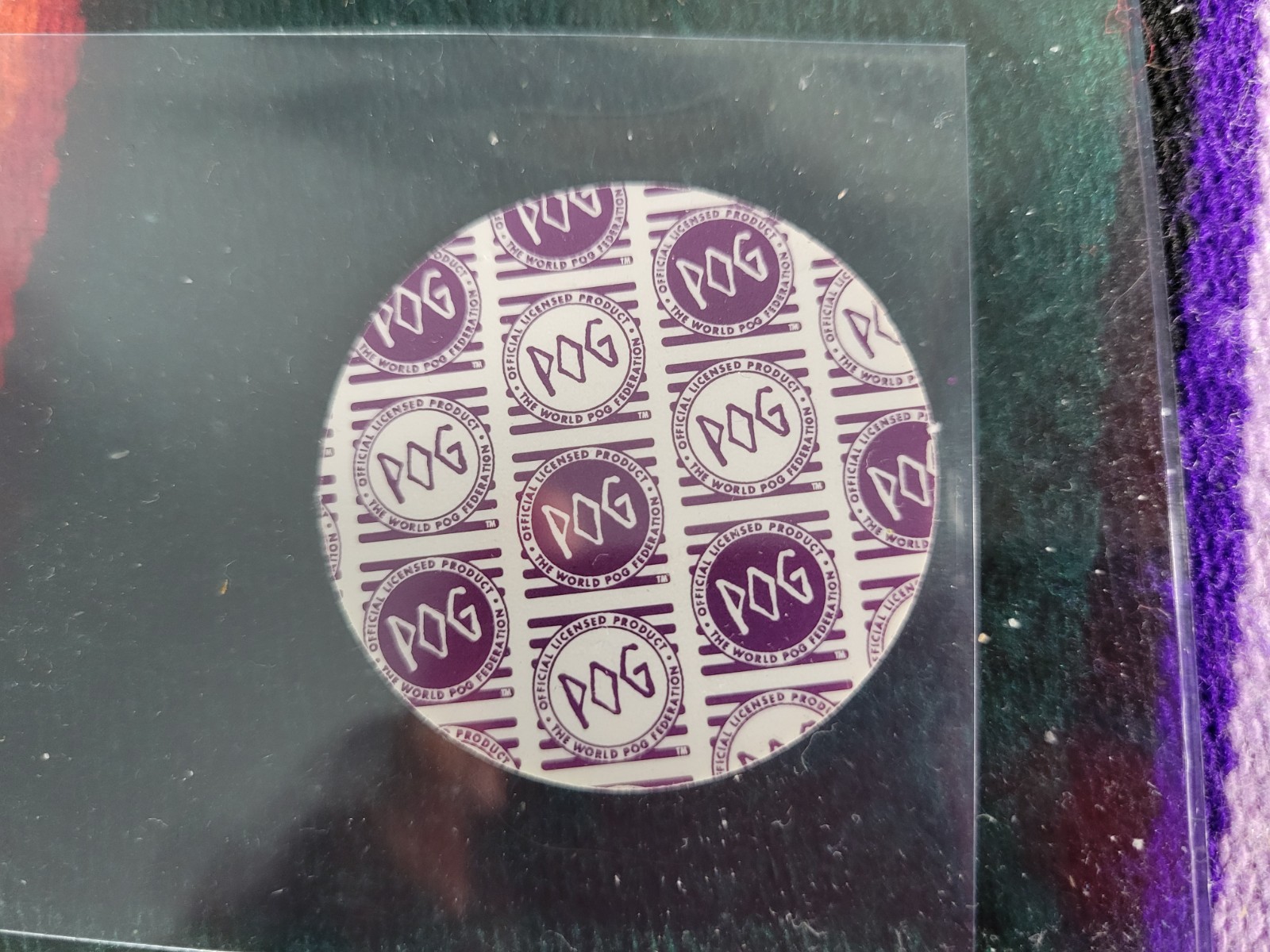 Vintage World Pog Federation X Knott’s Berry Farm Snoopy USA Olympic #42 Pog