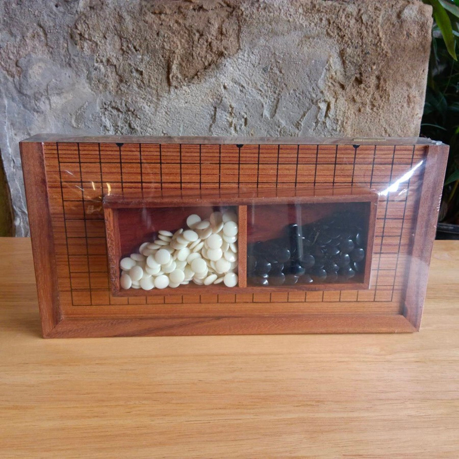 12″ Go Game Wooden Chinese Board Game Complete Set Included Stones, Boxes DHL