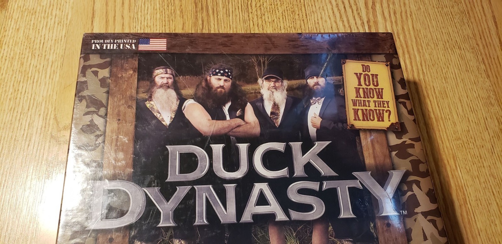Duck Dynasty Board Game New 2 to 12 Players Redneck Wisdom Party Factory Sealed
