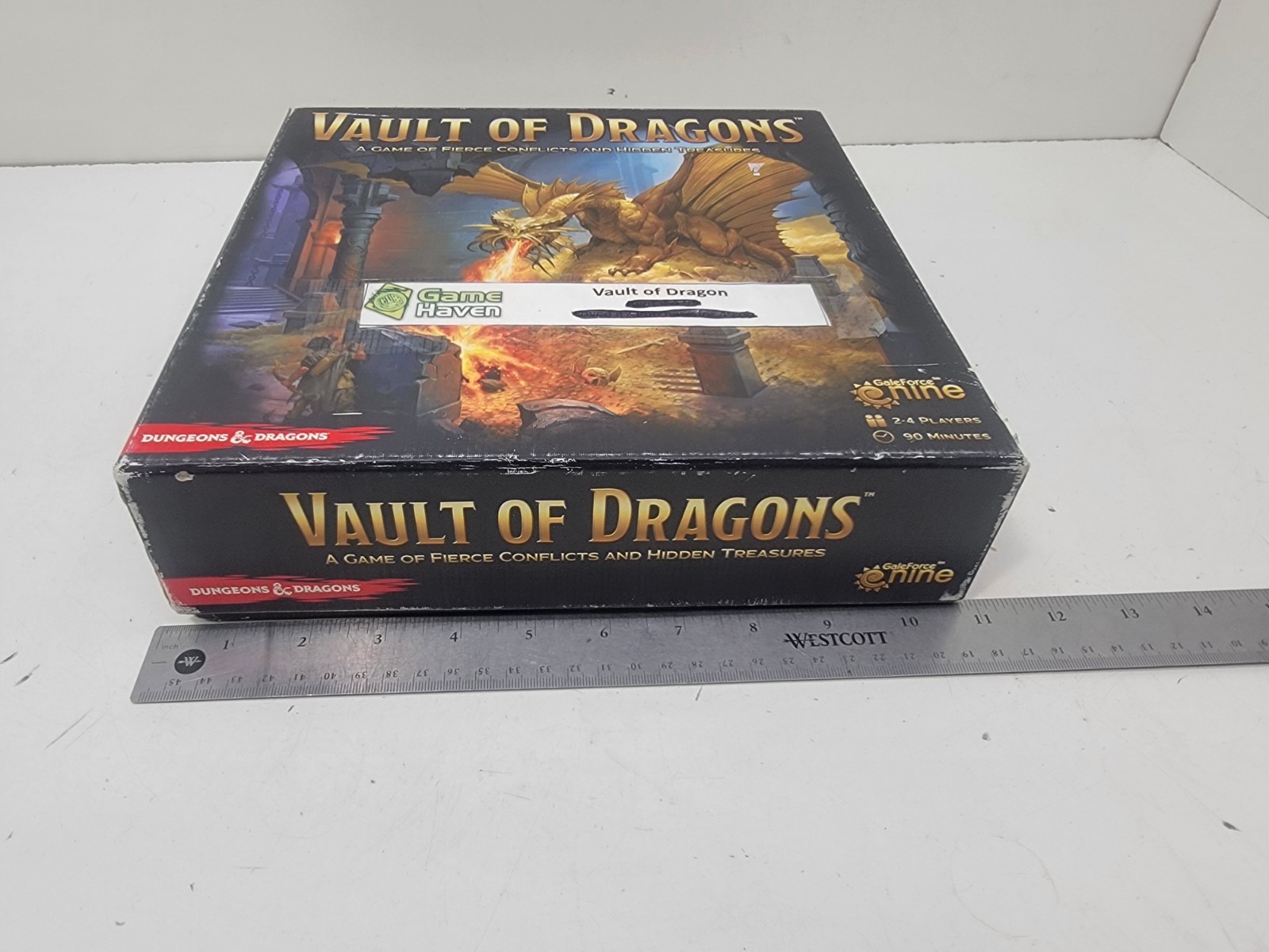 Vault Of Dragons Board Game Gale Force Nine D&D Dungeons & Dragons Waterdeep