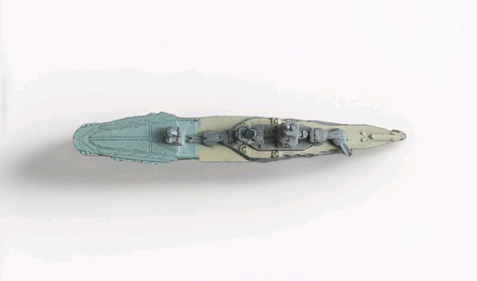 Axis & Allies WWII IJN Battleship Ise War at Sea 1:1800 Scale 32/39 – No Card