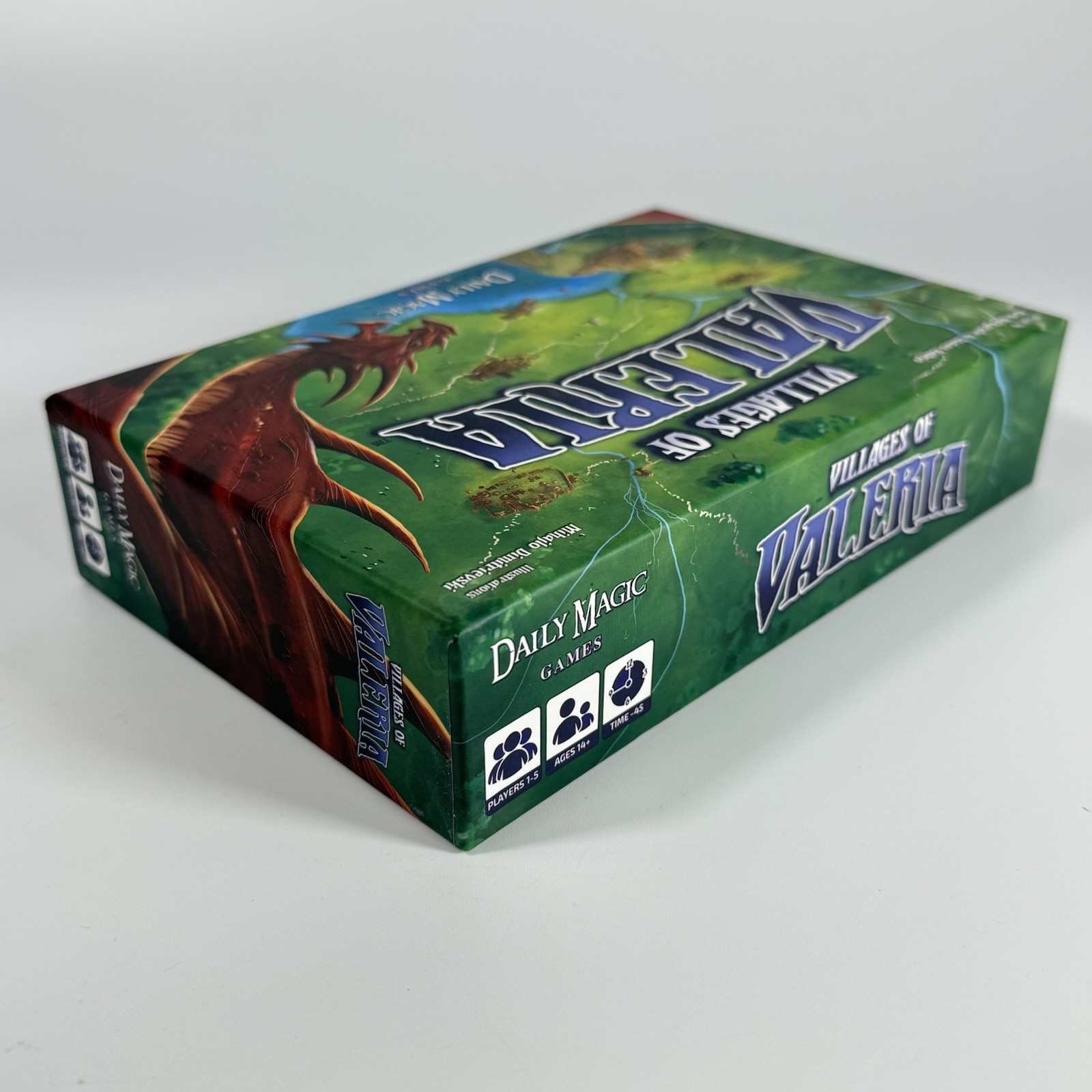 Villages of Valeria Card Game by Daily Magic Games Open box Cards Sealed Unused