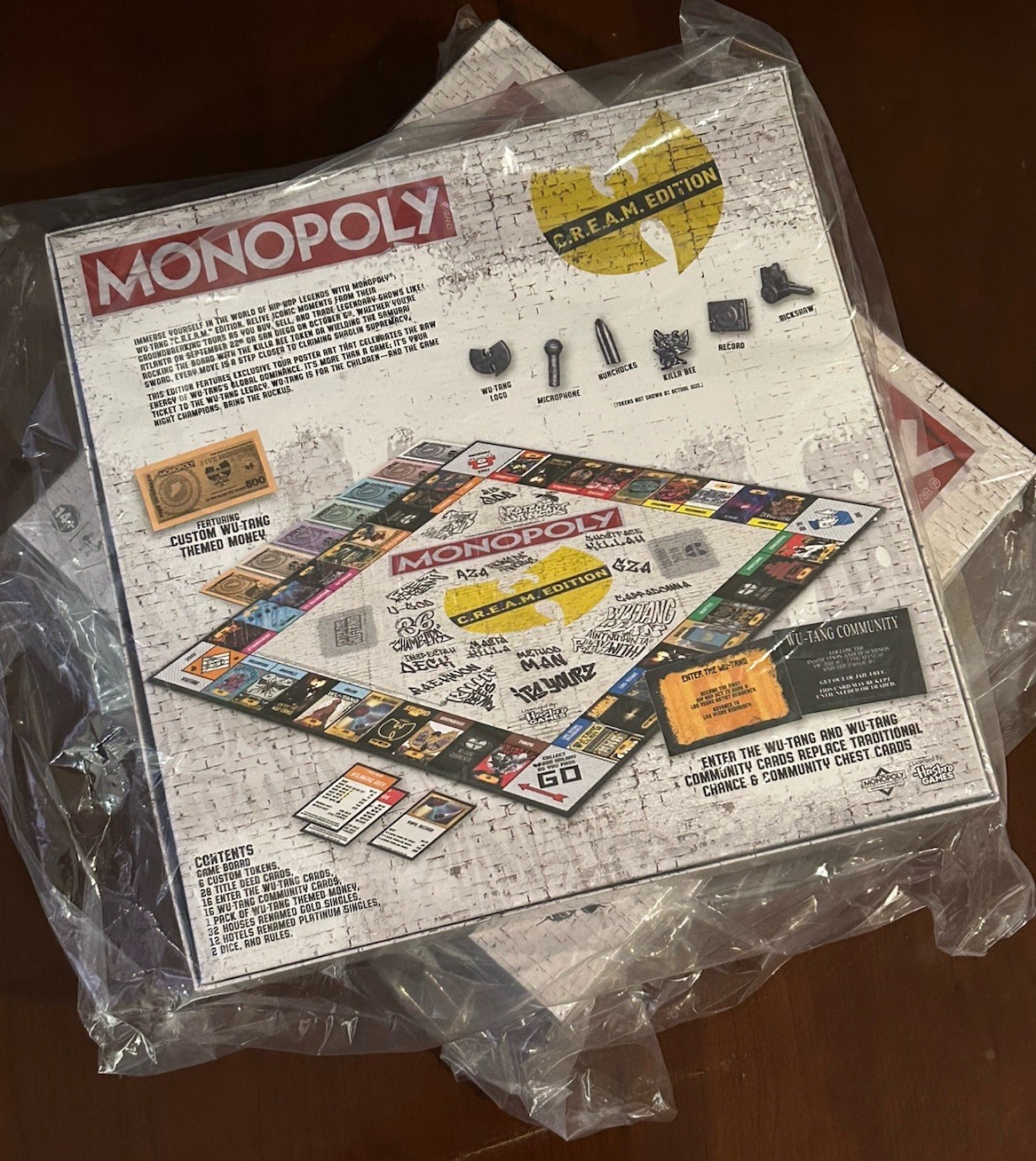 Sealed LIMITED EDITION Wu Tang Clan Official Monopoly Board Game | In Hand