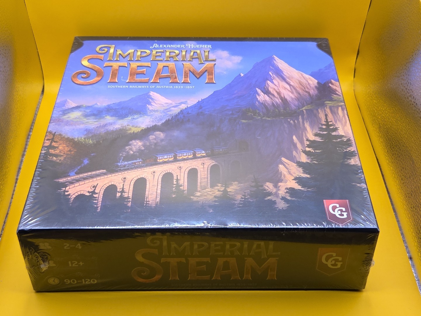 Imperial Steam Board Game By Capstone Games Brand New Sealed