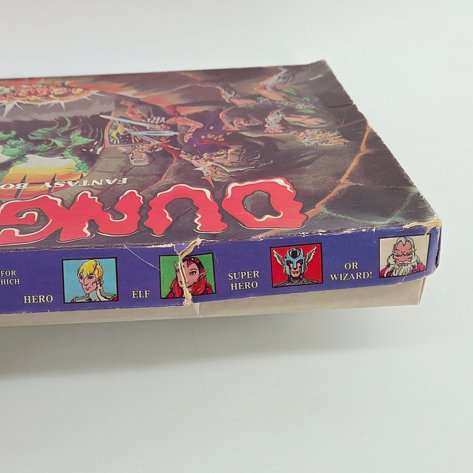 Dungeon! Vintage 1981 TSR Fantasy Boardgame Dungeons & Dragons Era Incomplete