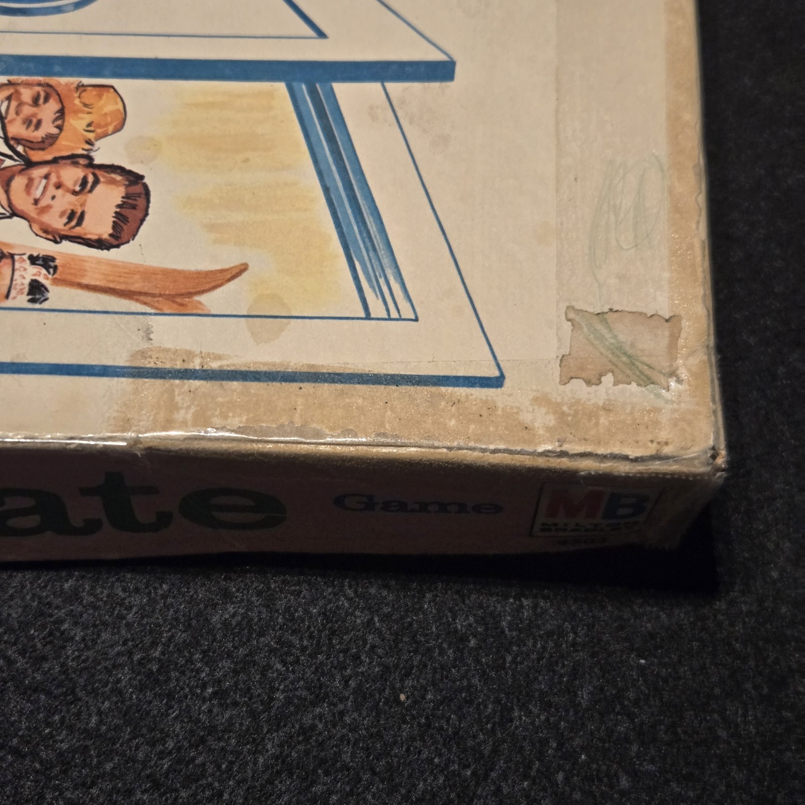 Mystery Date Board Game – Vintage 1965 Milton Bradley – 60’s – *Incomplete*