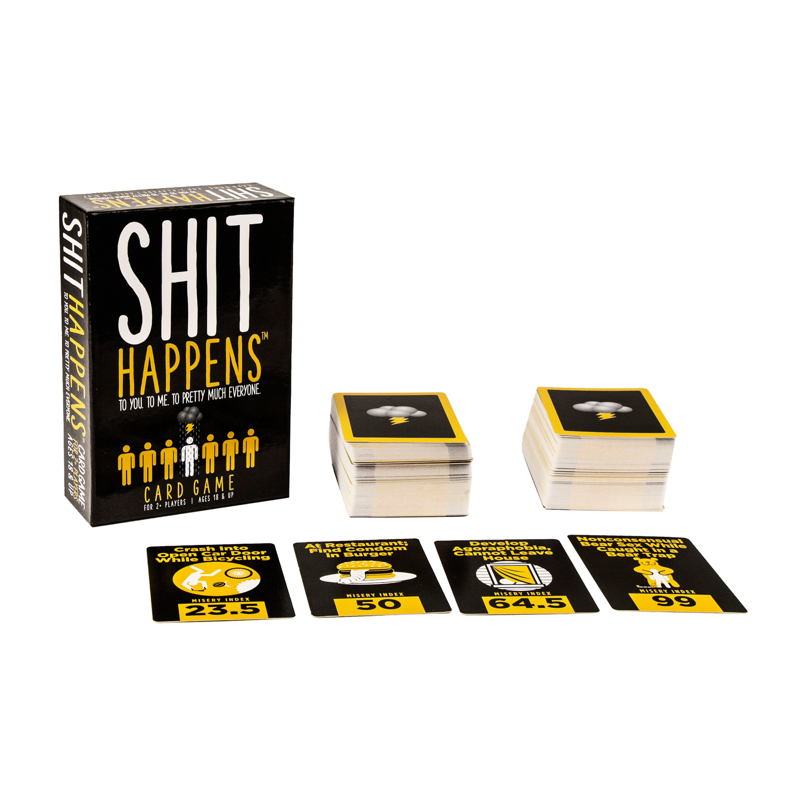 New – Goliath Shit Happens Card Game – Ages 18+ | 2+ players