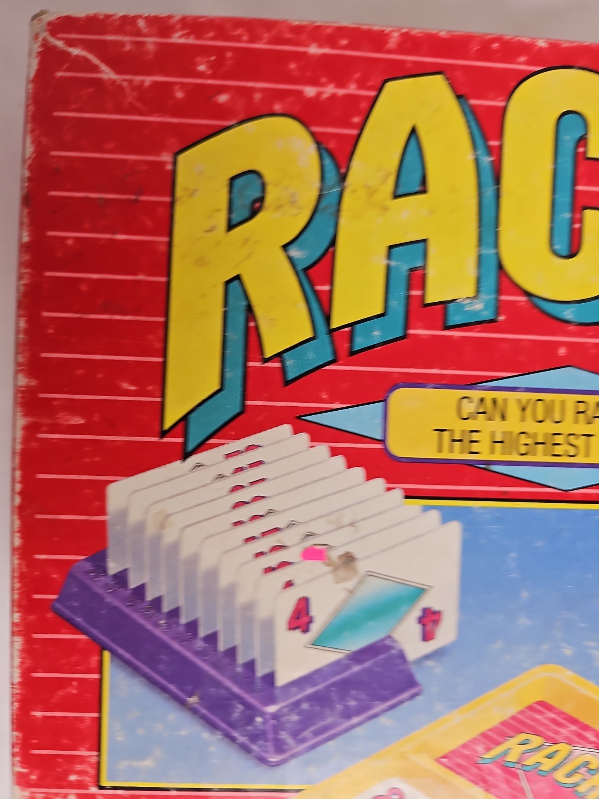 Vintage Rack-O Card Game 1992 Parker Brothers Retro Family Board Game Complete
