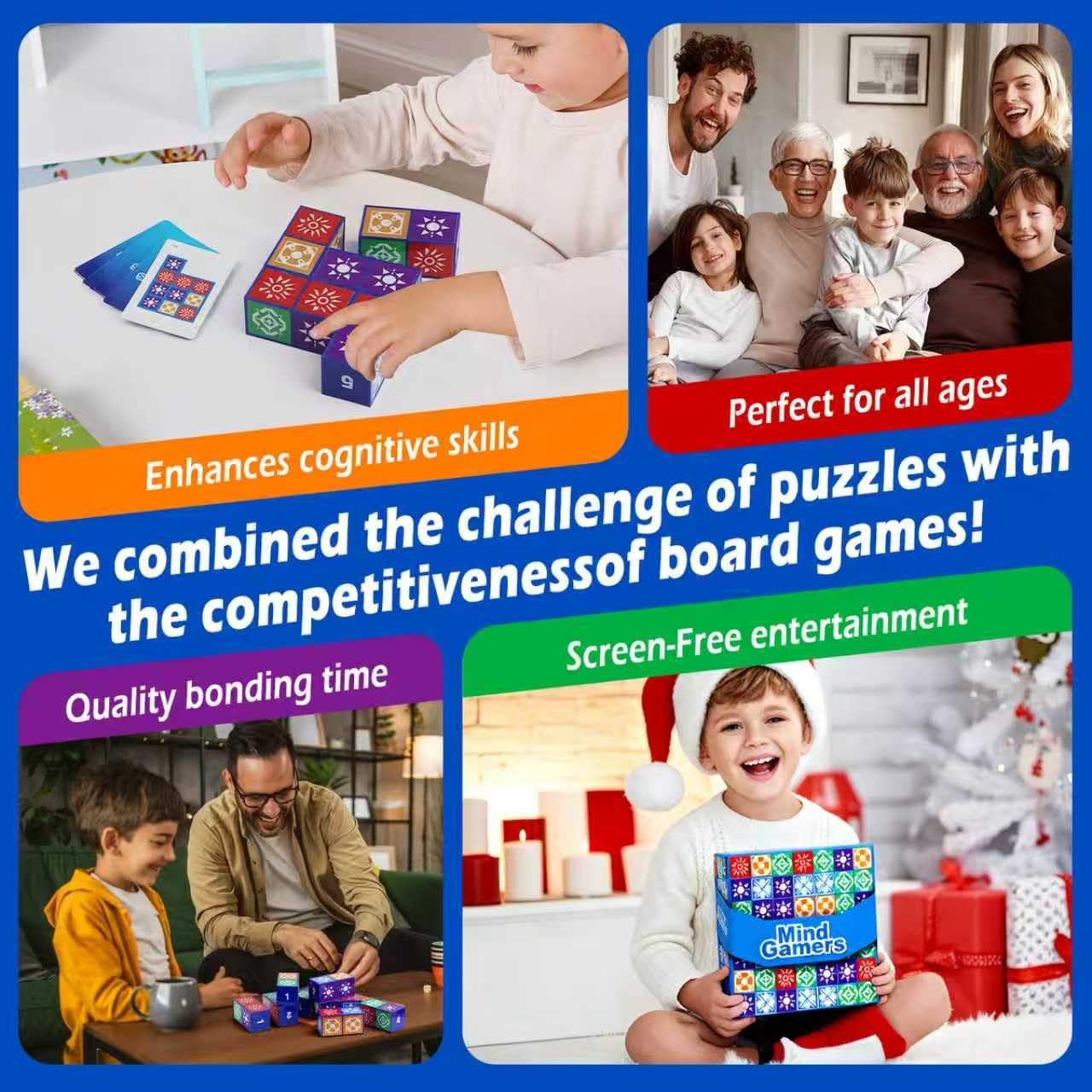Puzzle Matching Block Game Visual Recognition Family Board Game Problem Solving