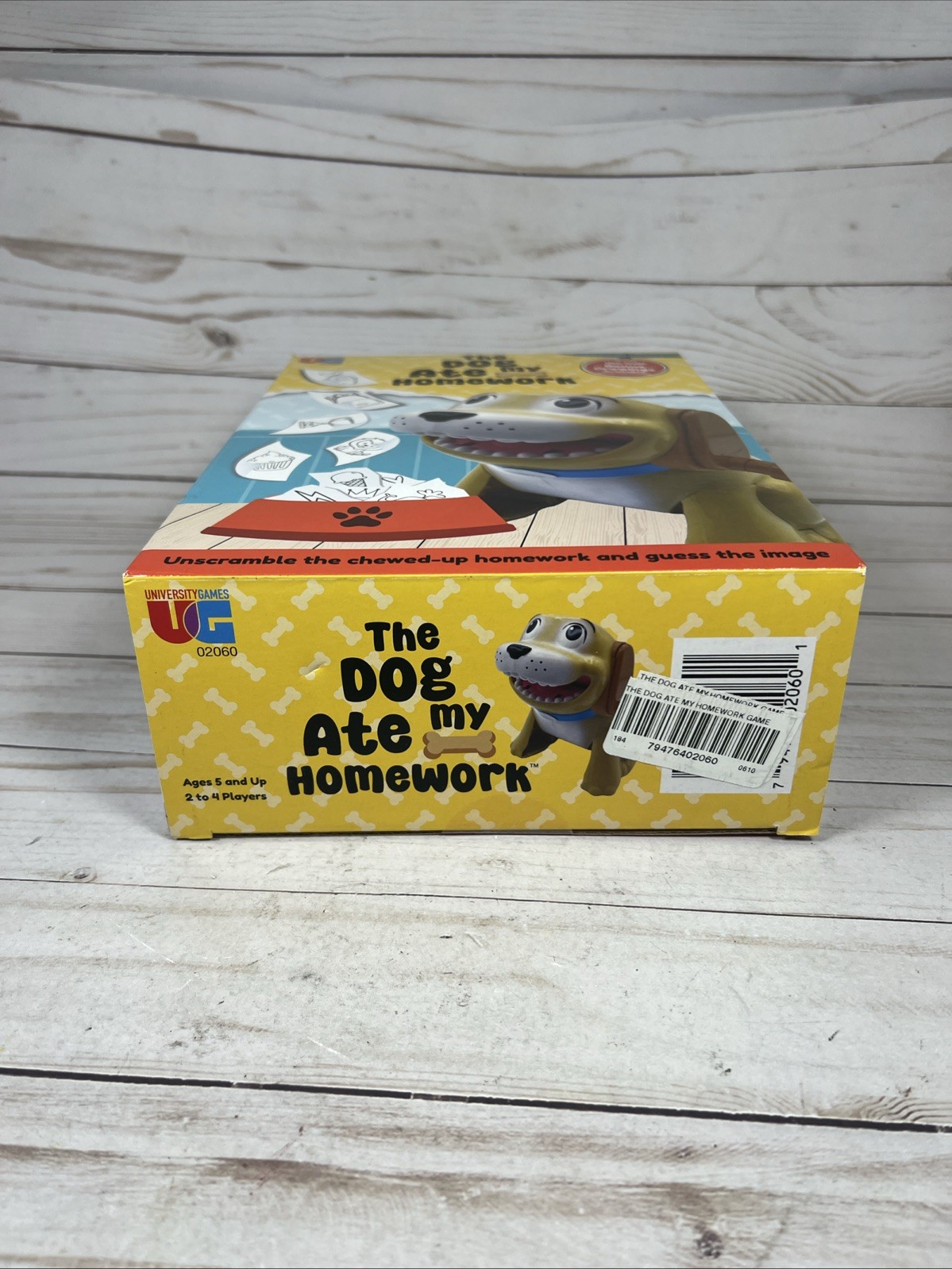 The Dog Ate My Homework Game University Games Ages 5+