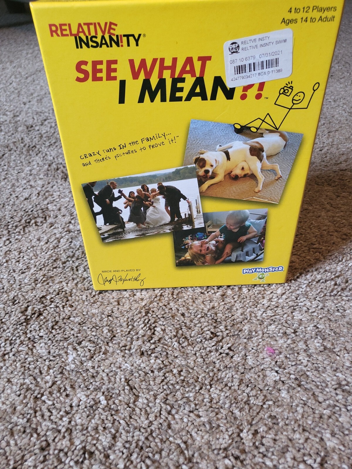 Relative Insanity See What I Mean – Hilarious Party Game Jeff Foxworthy 14+