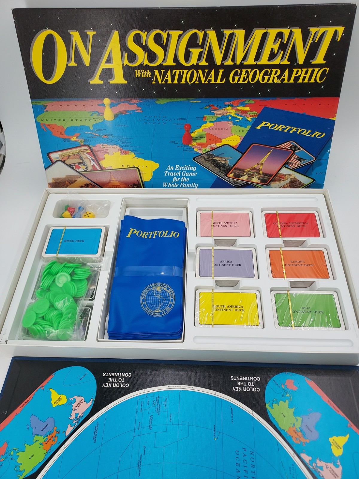 On Assignment with National Geographic Board Game – Unopened Components
