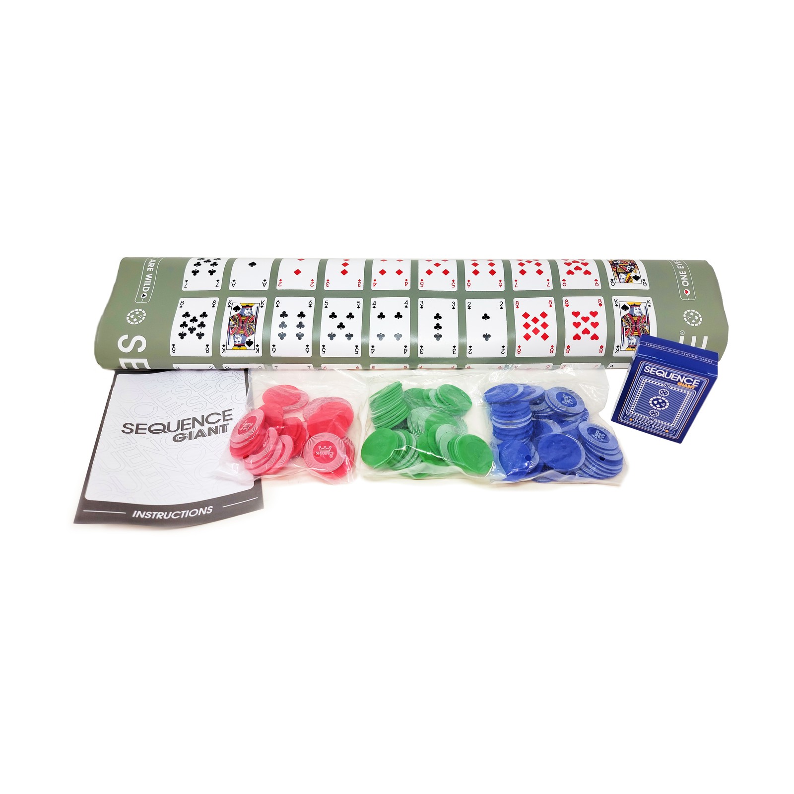 New – Goliath Sequence Giant in a Tube Game – Ages 7+ | 2-12 players