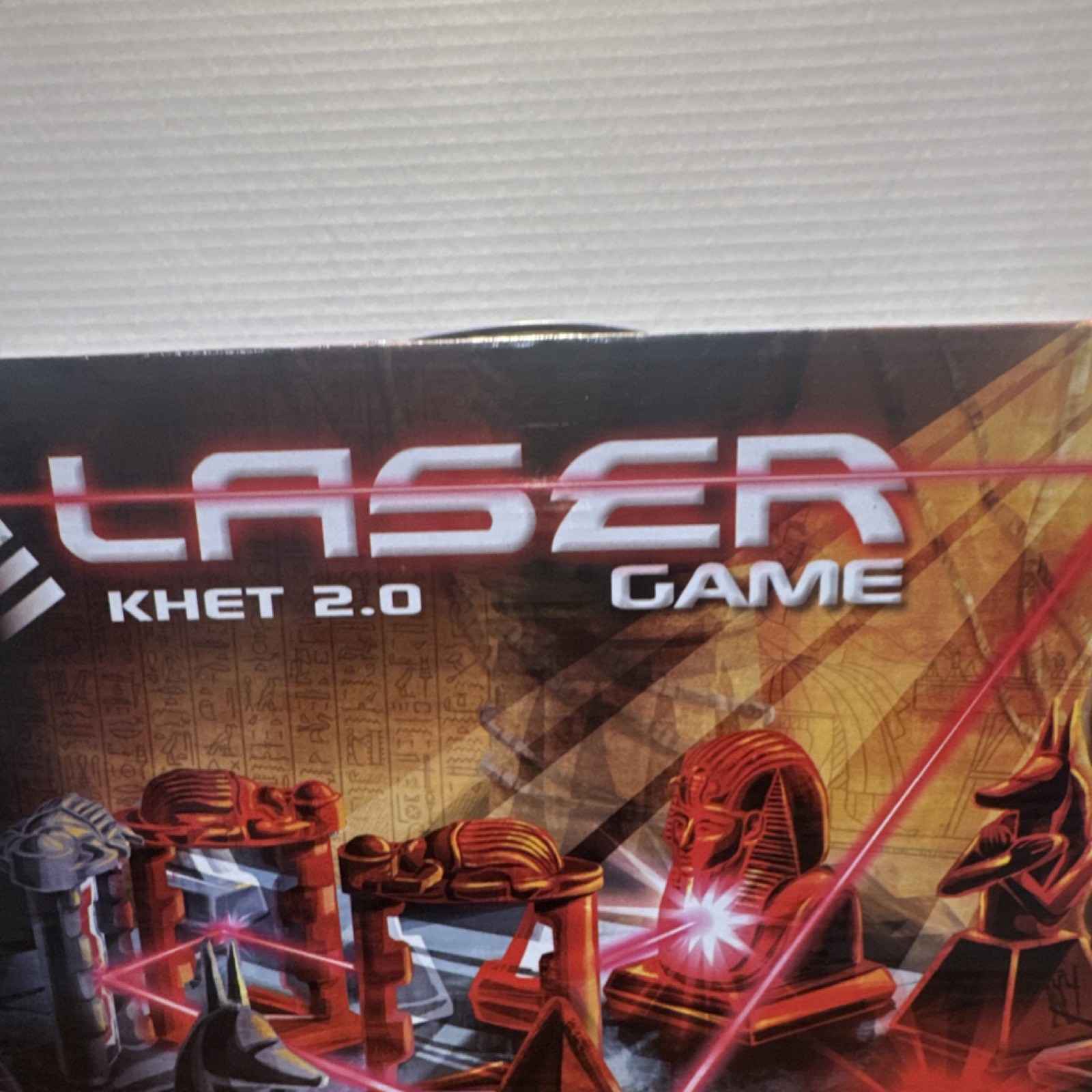 Laser Game Khet 2.0 Board Game Real Lasers Batteries Included Mensa Select Award