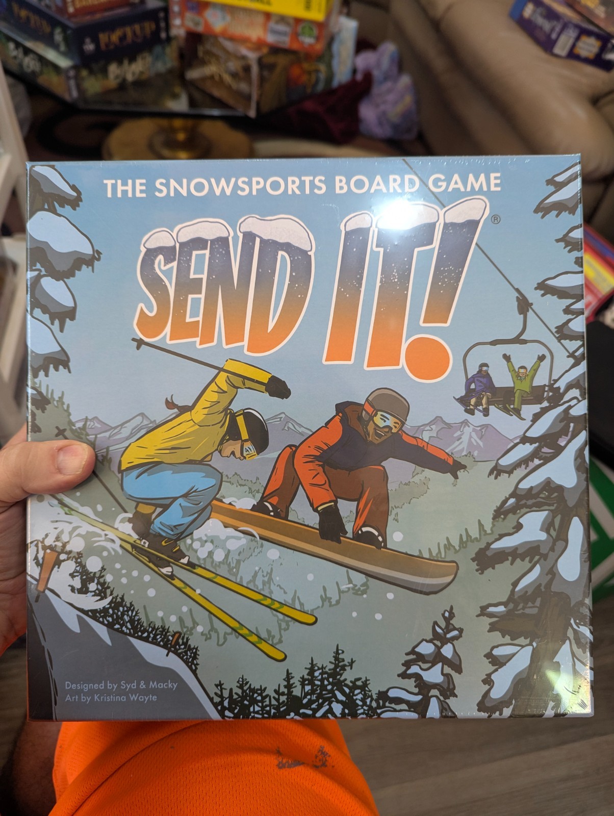 SEND IT! The Snowsports Board Game SEALED 2021
