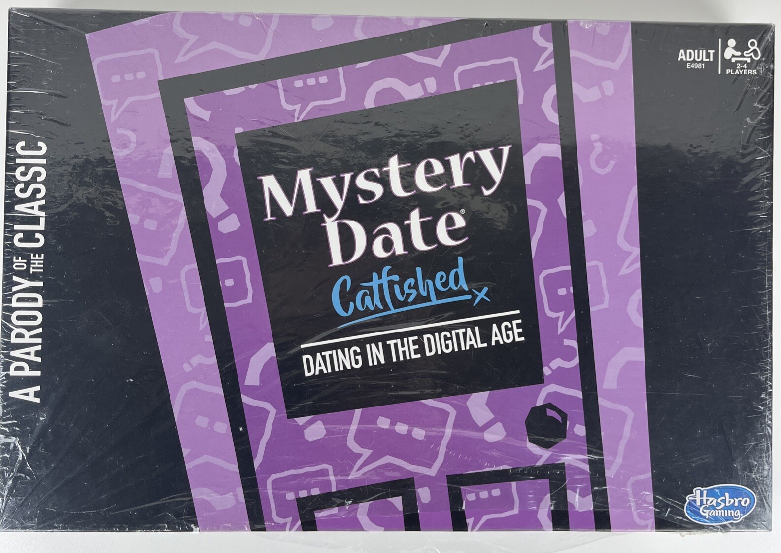 (NEW) MYSTERY DATE Catfished – Adults Parody Dating Board Game (2018) Hasbro