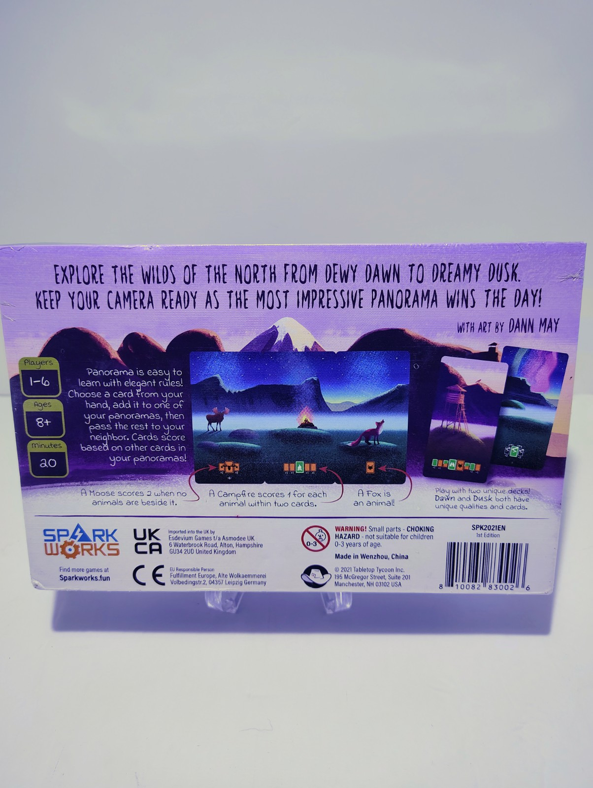 Panorama Game 2021 Spark Works Alex Wynnter 1st Edition New & Sealed Box