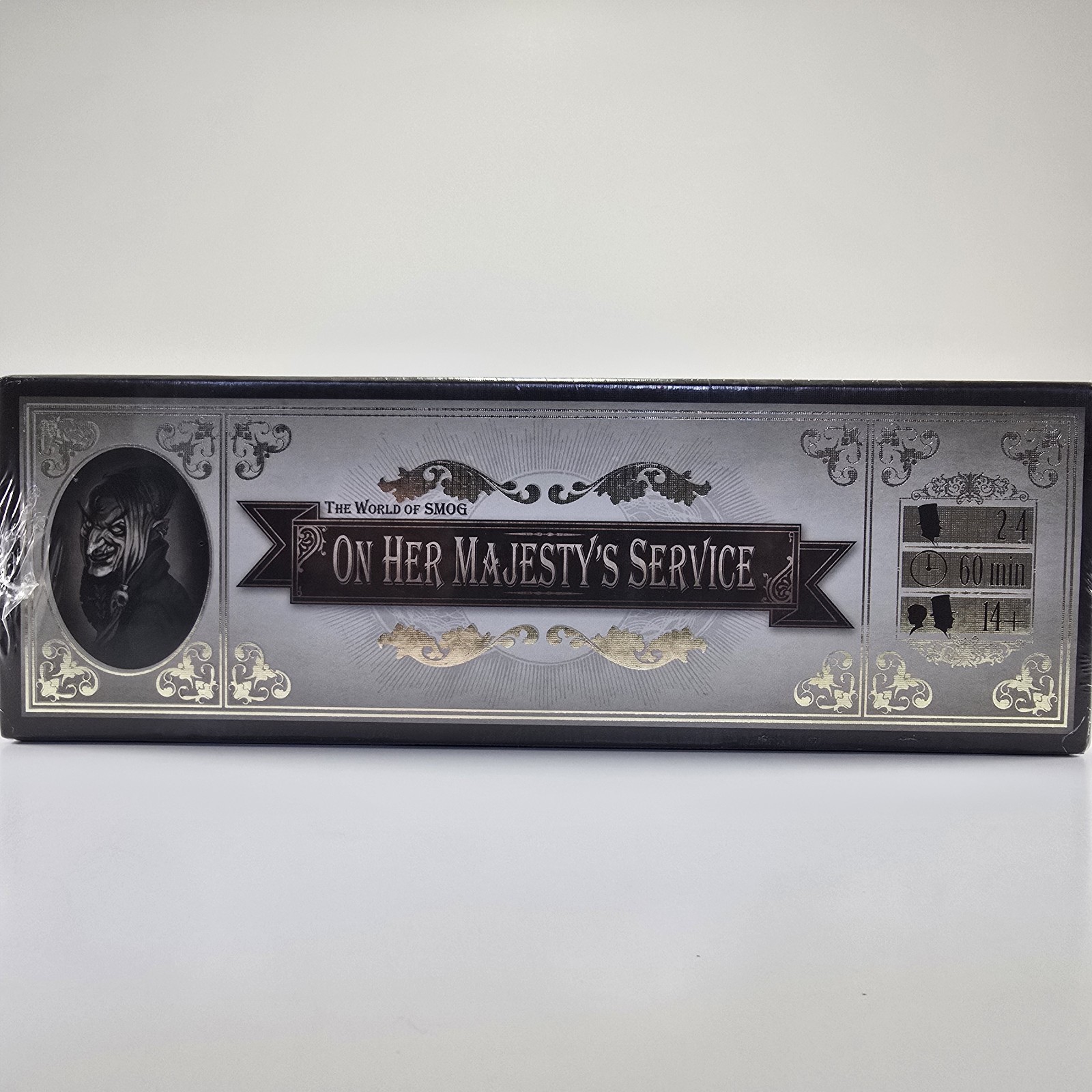 World of Smog On Her Majesty’s Service Steampunk Victorian Board Game NEW