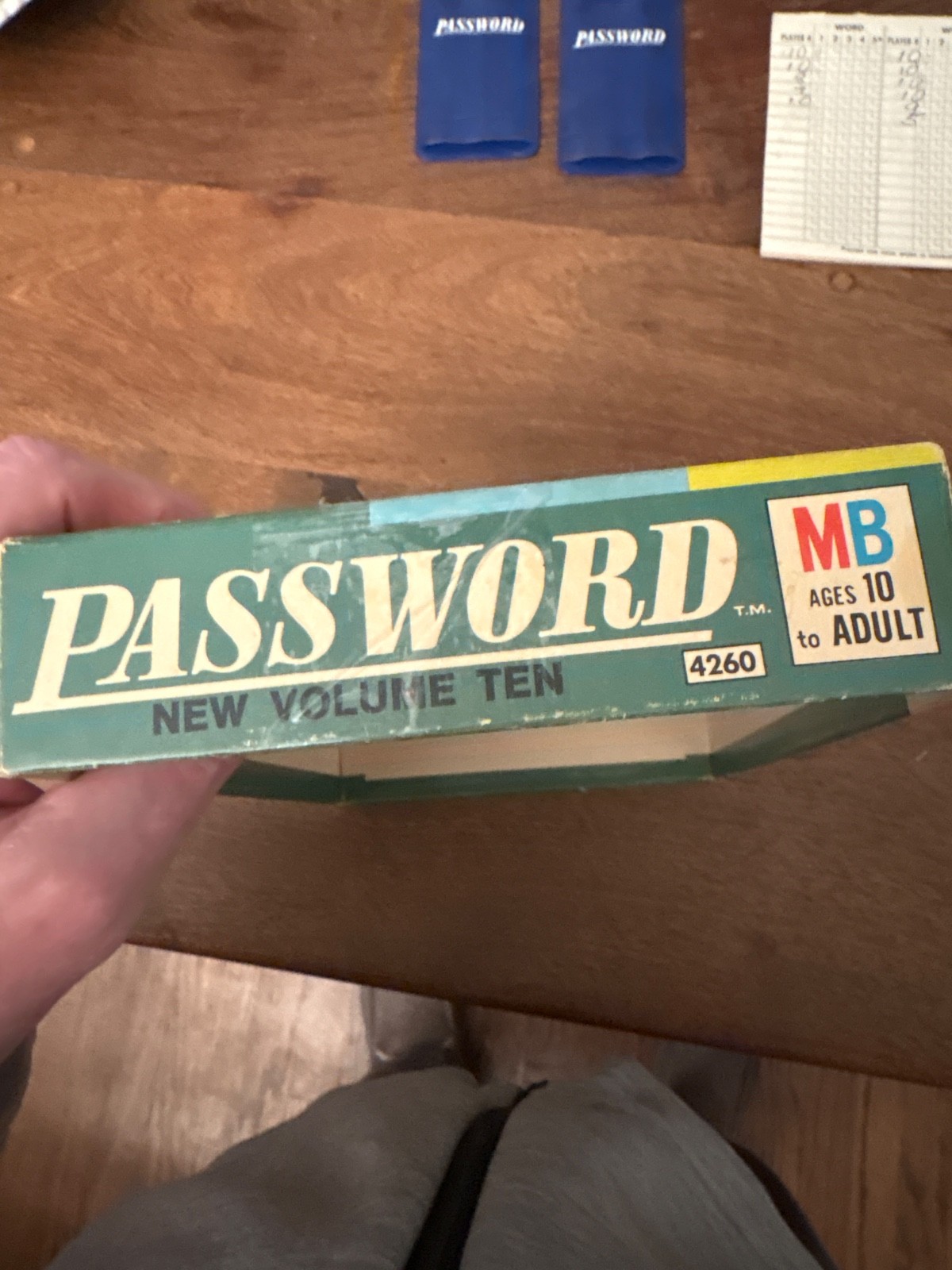 Two Vintage Password Volume 2 and 10 COMPLETE Milton Bradley 1970 Ten 4260