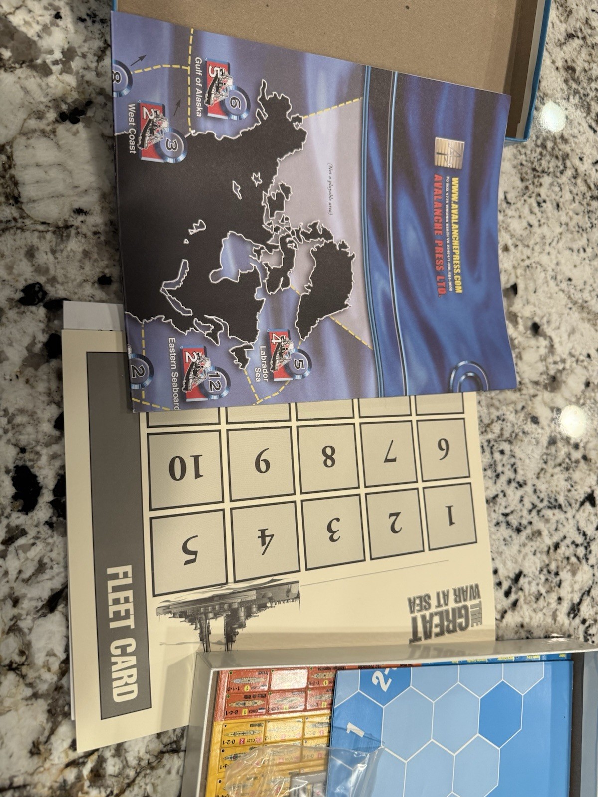 Avalanche Press Wargaming Miniatures Great War at Sea Cruiser Warfare 2004