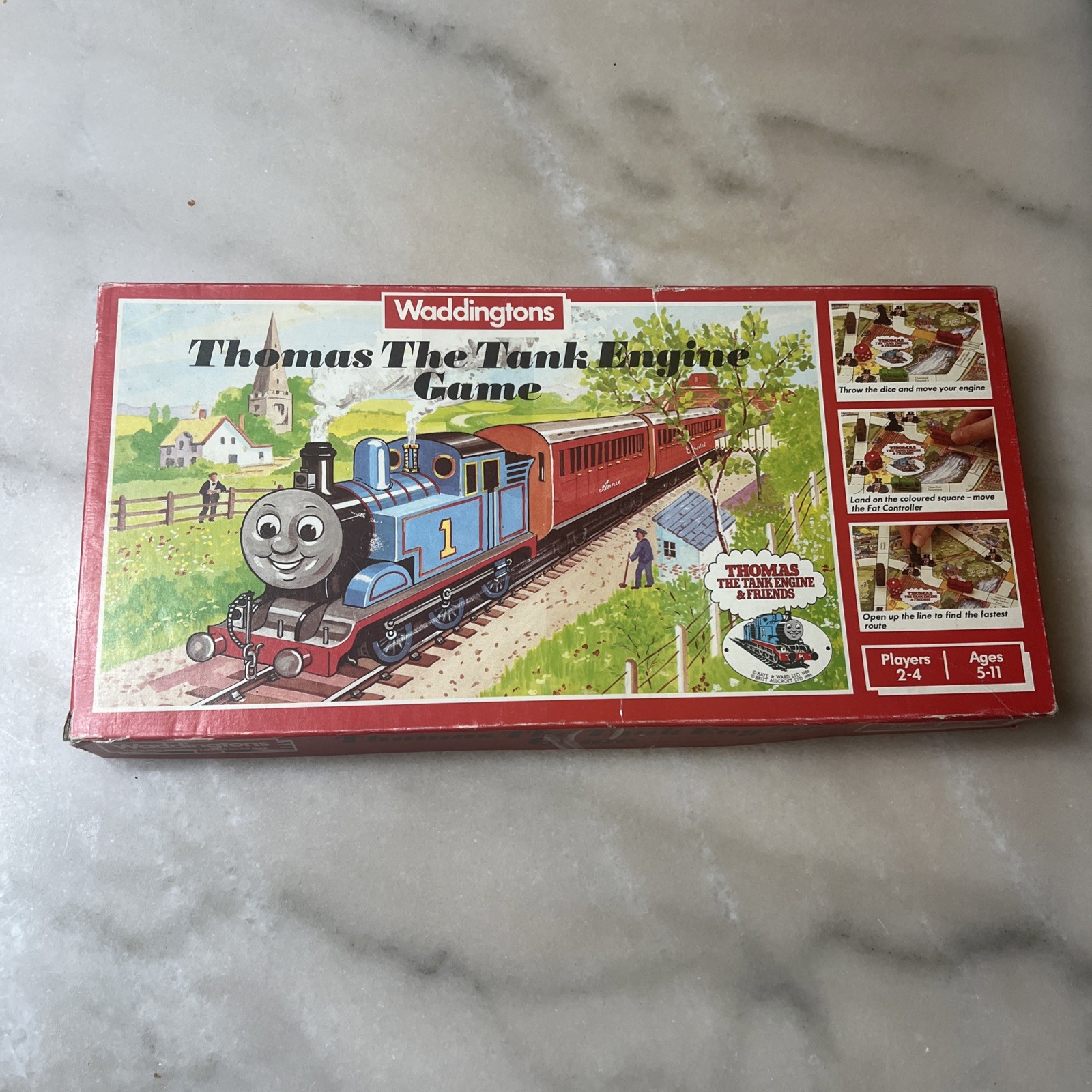 Vintage Thomas the Tank Engine Board Game 1986 Croner Australia