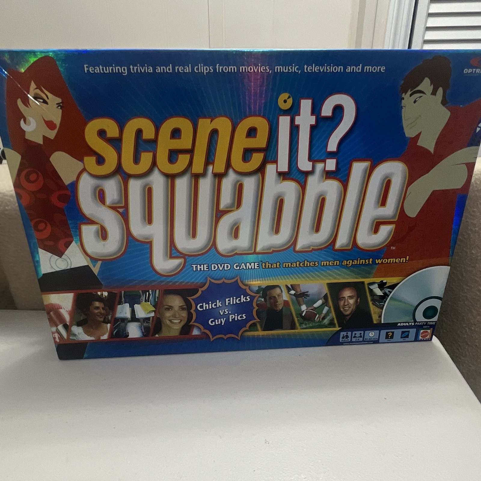 Screenlife Scene It? Squabble DVD Party Game 2+ Players Ages 17+ (2004)